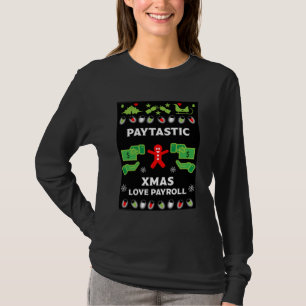 Camiseta Fiesta fea de Navidad en la oficina de nóminas