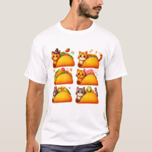 Camiseta Fiesta felina en un taco