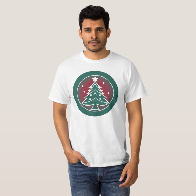 Camiseta Fiesta festiva: Un destello de Navidades (Anverso completo)