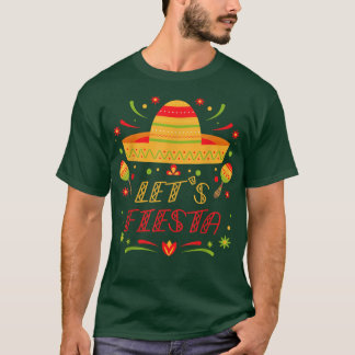 Camiseta Fiesta Fiesta Fruit Aguacate Cinco Fiestas Mexican