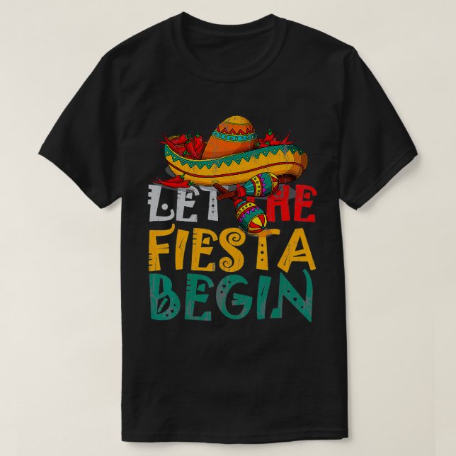 Camiseta Fiesta Fiesta mexicana Tee Funny Cinco De Mayo 1 (Diseño del anverso)