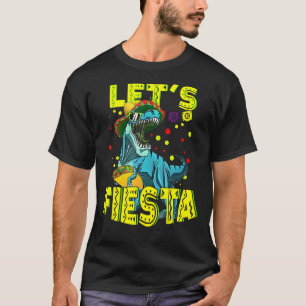 Camiseta Fiesta Fiesta Tacosaurus Taco Mexicano Cinco D