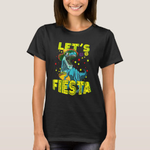 Camiseta Fiesta Fiesta Tacosaurus Taco Mexicano Cinco D