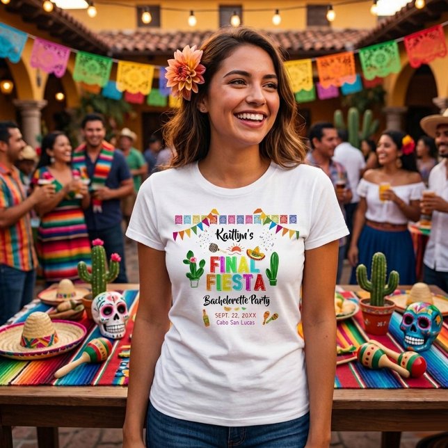 Camiseta Fiesta Final Mexicana de Despedida de Soltera (Subido por el creador)