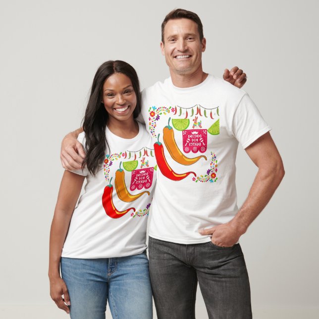 Camiseta Fiesta Flame Spirit blanco (Unisexo)