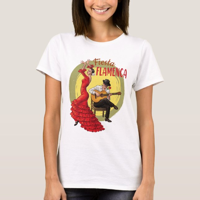 Camiseta Fiesta Flamenca (Anverso)