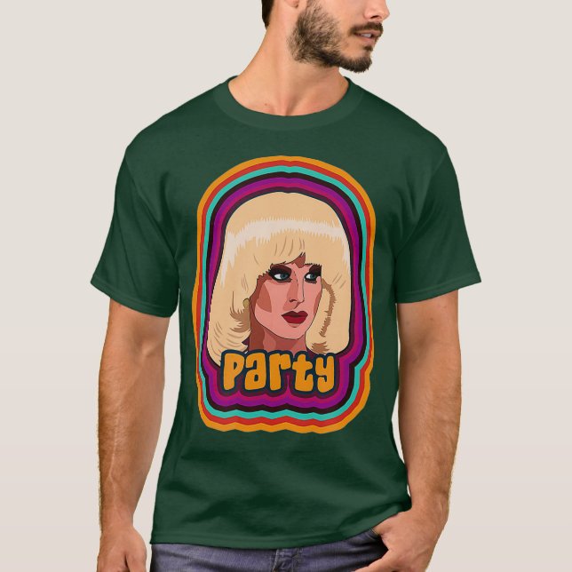 Camiseta Fiesta Funny Drag Queen (Anverso)