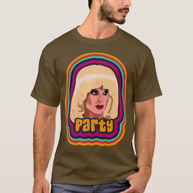Camiseta Fiesta Funny Drag Queen Premium (Anverso)