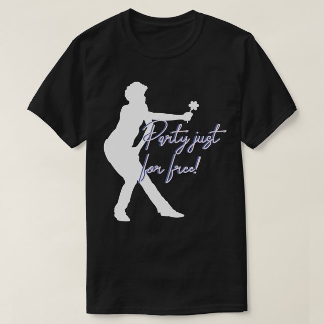 Camiseta Fiesta gambino infantil solo gratis (Diseño del anverso)