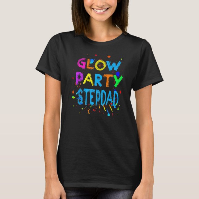 Camiseta Fiesta Glow Fiesta Stepdad de Mens Glow Fiesta (Anverso)