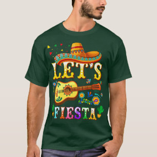 Camiseta Fiesta Guitarista Mexicano Cinco De Mayo