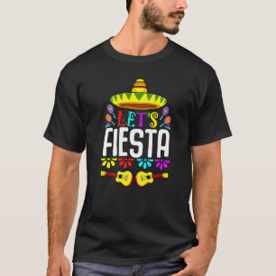 Camiseta Fiesta Guitarra Mexicana Cactus Humor Music Pl