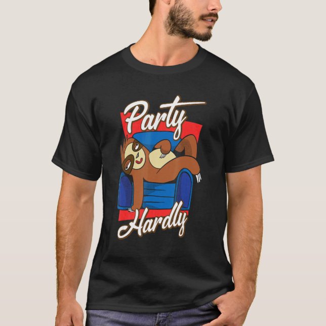 Camiseta Fiesta Harly Fiesta Pooper Sloth (Anverso)