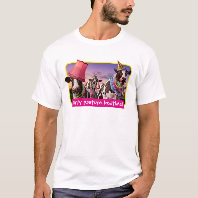Camiseta Fiesta Hasta Que Las Vacas Vengan A Casa (Anverso)