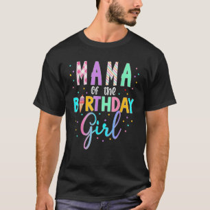 Camiseta Fiesta helado dulce tema de cumpleaños 1.3.º parti
