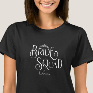 Camiseta Fiesta Hen de la brida de novia personalizada