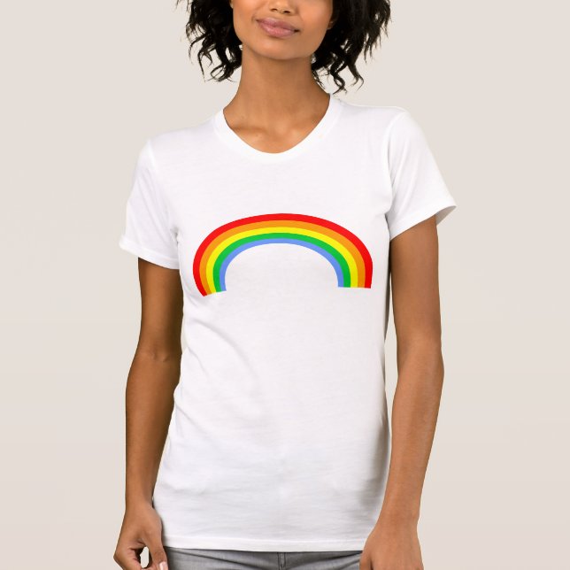Camiseta Fiesta Kawaii Arcoíris (Anverso)