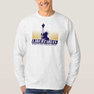 Camiseta Fiesta libertario de la PrincipleT-camisa