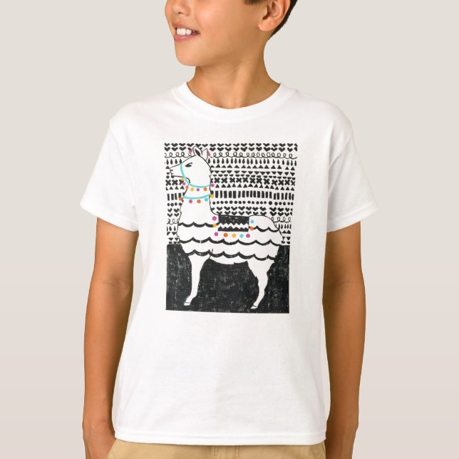 Camiseta Fiesta Llama (Anverso)