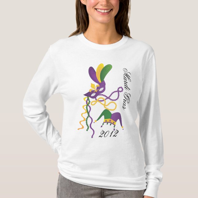 Camiseta Fiesta Mardi Gras (Anverso)