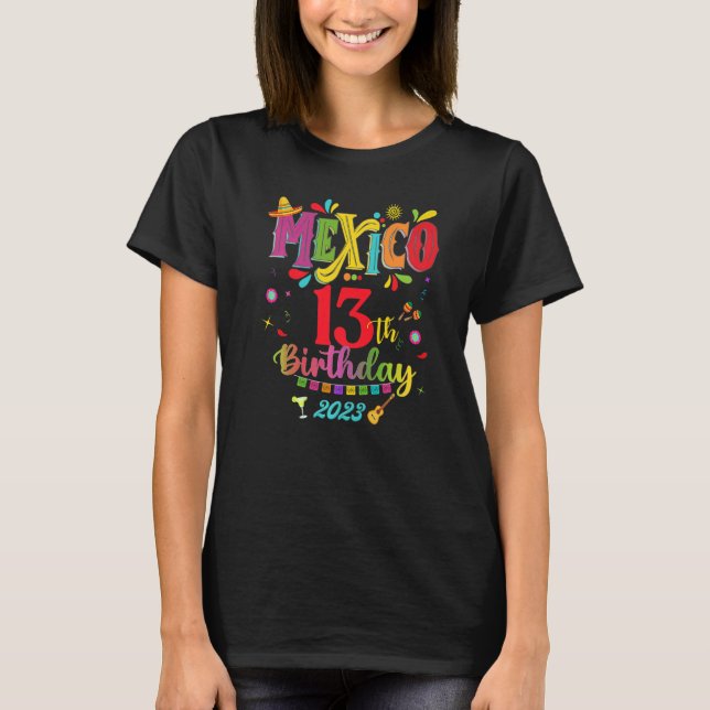 Camiseta Fiesta Mexicana 50º Grupo de Confrontación de Cump (Anverso)