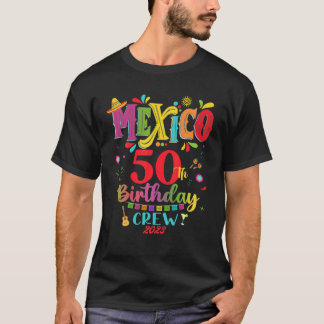 Camiseta Fiesta Mexicana 50.º Grupo De Coincidencia De Juev