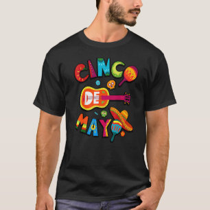Camiseta Fiesta Mexicana 5 De Mayo Cinco De Mayo Hombres Mu