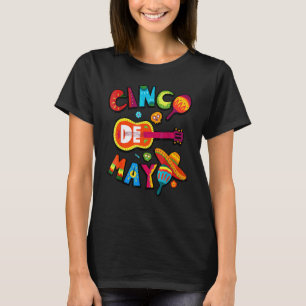 Camiseta Fiesta Mexicana Cinco De Mayo 5 De Mayo Fiesta Gui