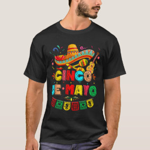 Camiseta Fiesta Mexicana Cinco De Mayo 5 De Mayo Hombres Mu