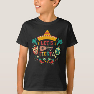 Camiseta Fiesta Mexicana Cinco de Mayo Cactus México