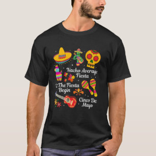 Camiseta Fiesta Mexicana Cinco De Mayo para Hombres Mujeres