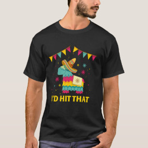 Camiseta Fiesta Mexicana Divertida del Cinco De Mayo Golpea