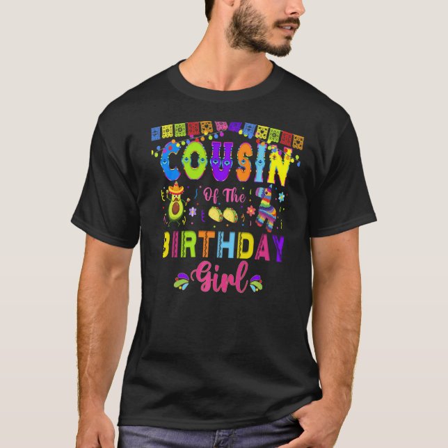 Camiseta Fiesta mexicano Adquieto Chica de Cumpleaños 23 (Anverso)