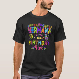 Camiseta Fiesta mexicano, aguacate, Chica de cumpleaños