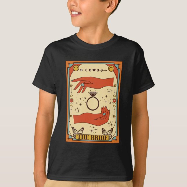 Camiseta Fiesta Mística Celestial de Despedida de Soltera L (Anverso)