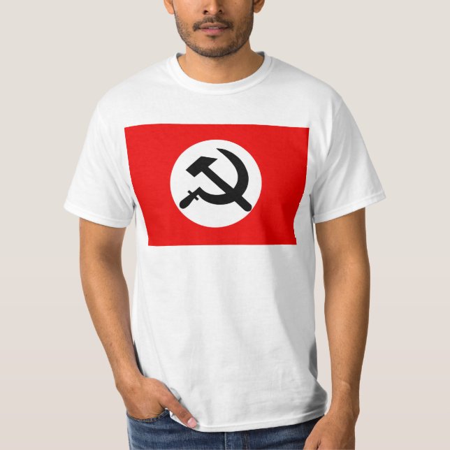 Camiseta Fiesta nacional de Bolchevique, Colombia política (Anverso)