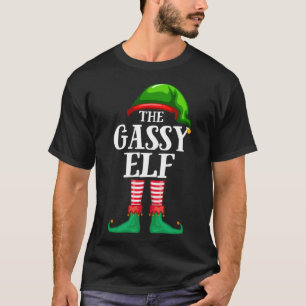 Camiseta Fiesta Pajama de Gassy Elf, Navidades familiares c