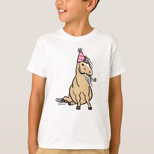Camiseta Fiesta Palomino Pony (Anverso)