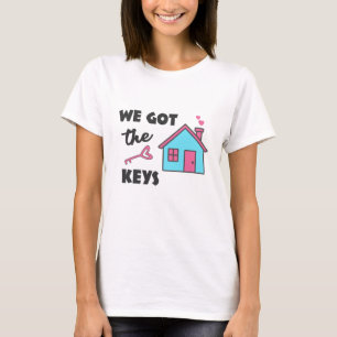 Camiseta Fiesta para el calentamiento de la casa Tenemos la