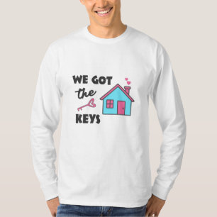 Camiseta Fiesta para el calentamiento de la casa Tenemos la