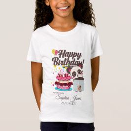 Camiseta Fiesta para niños - Foto Personalizado, nombre, De