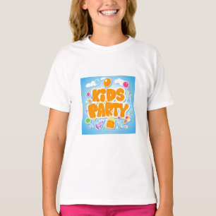 Camiseta Fiesta para niños por cumpleaños