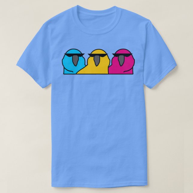 Camiseta Fiesta Parrot (Diseño del anverso)