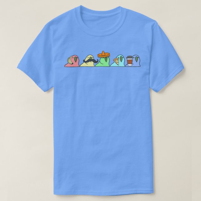 Camiseta Fiesta Parrot 2 (Diseño del anverso)