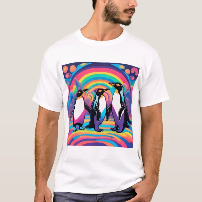 Camiseta Fiesta Penguin (Anverso)