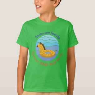Camiseta Fiesta personalizado de la piscina
