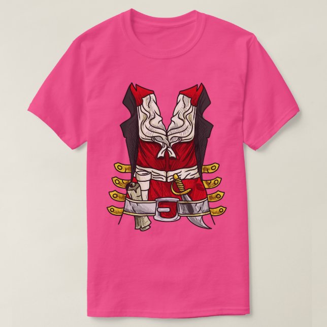 Camiseta Fiesta pirata disfraz capitán Boating Halloween (Diseño del anverso)