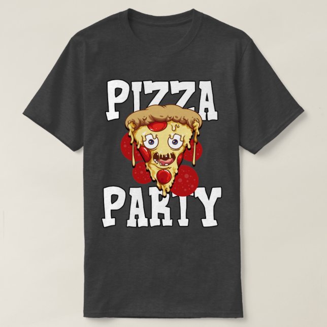 Camiseta Fiesta Pizza (Diseño del anverso)