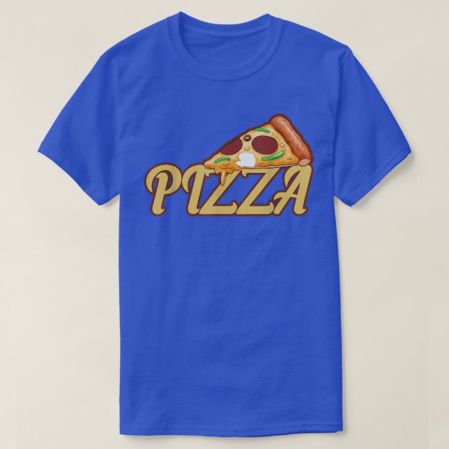 Camiseta Fiesta Pizza Slice Hens cumpleaños de mujeres  (Diseño del anverso)