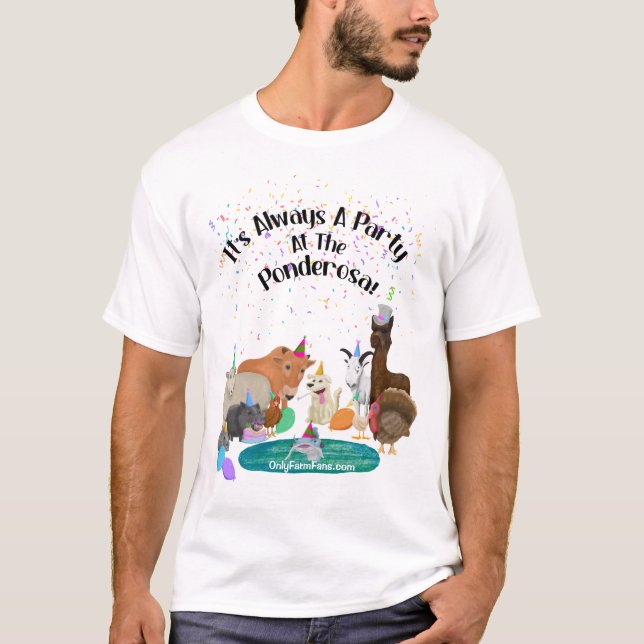 Camiseta Fiesta Ponderosa (Anverso)